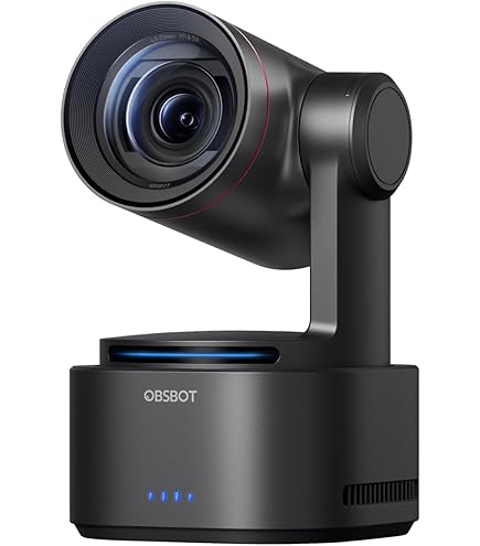 OBSBOT Tail Air NDI Streaming Camera 4K, AI Tracking PTZ kamera